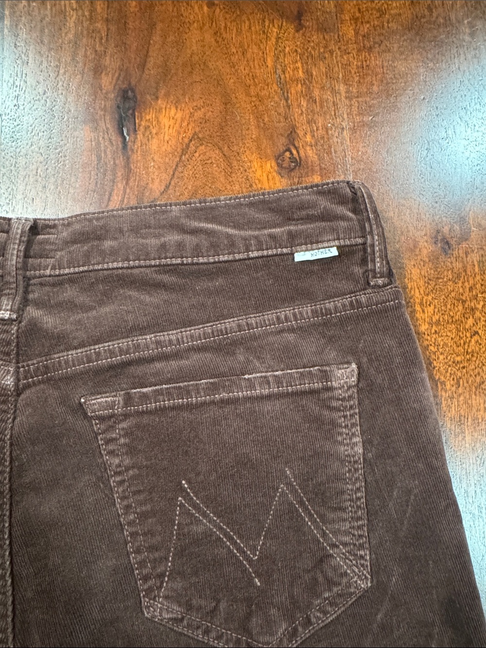 MOTHER,The Weekender Fray Slim Straight Jeans . Soft corduroy . - Picture 9 of 15